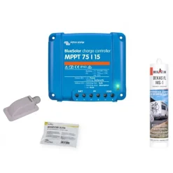 Pack Panneau Solaire 120W Camping-car + Régulateur Solaire Victron 15A-Antarion New