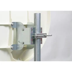 Pack Parabole Satellite Fibre Composite Blanche 60cm + LNB Single + Décodeur Satellite ASTRA HD + Carte-Hdsat Best