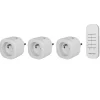 Pack 3 prises + 1 télécommande intérieures^Smartwares Outlet