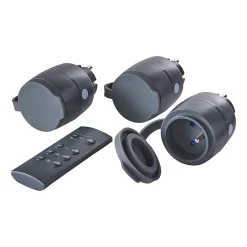 Pack 3 prises + 1 télécommande extérieures^ Discount
