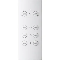 Pack 3 prises + 1 télécommande d'éclairage intérieur 3kW-LAP