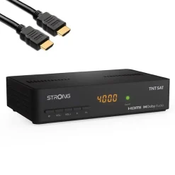 PACK SRT 7408 Décodeur Satellite ASTRA HD + Carte TNTSAT + Câble HDMI Longueur 2m^Strong Clearance