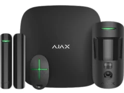 Pack alarme Hub 2 avec détecteur de mouvement caméra, détecteur de présence et télécommande - Noir-Ajax Sale