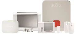 Pack alarme Précision sirène / GSM DIAG04CSF-Diagral Sale