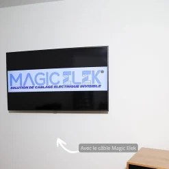 Pack câble ultra-plat 3 lignes 5m 16A 3500W-Magic Elek Hot