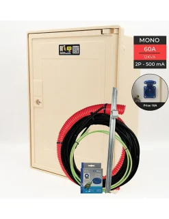 Pack Coffret Complet 15 Mètres 12 Kw 