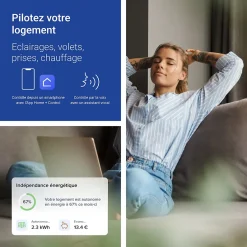 Pack connecté Drivia pour panneaux solaires-Legrand Best