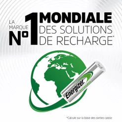 Pack de 3 - , Power Plus Rechargeable AA/HR6, pack de 4 Piles-Energizer Outlet