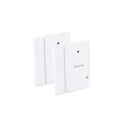 Pack de 2 détecteurs d'ouVerture porte/fenêtre --Chacon Discount