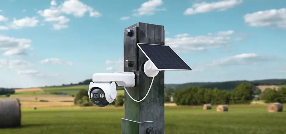 Pack de 2 kits caméra 3K rotative AOV – énergie solaire + 2 cartes SD-Imou Clearance