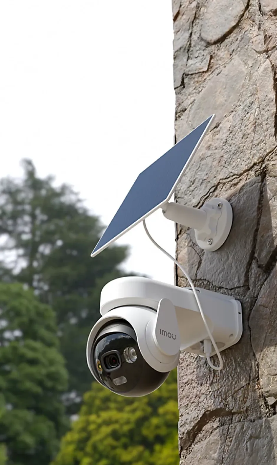 Pack de 2 kits caméra 3K rotative AOV – énergie solaire + 2 cartes SD-Imou Clearance