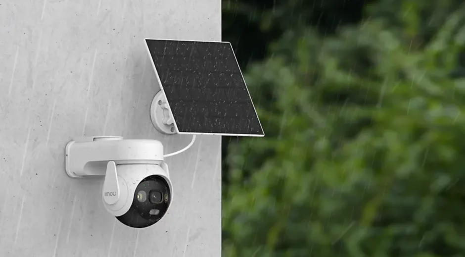 Pack de 2 kits caméra 3K rotative AOV – énergie solaire + 2 cartes SD-Imou Clearance