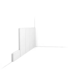 Pack de 4 mètres Profil de base épuré, fait office de corps pour lambris PX147^Orac Decor New