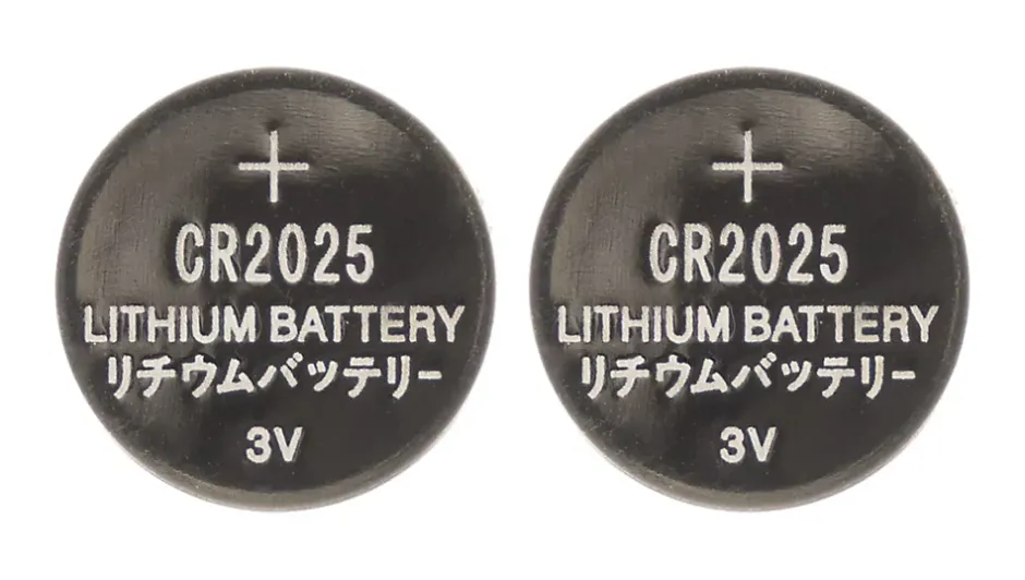 Pack de 2 piles lithium bouton CR2025 -^Thomson Online
