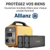 Pack Desk Nomade - Station HE600 + 648 Wh + 200 W Solaire - Bureau Mobile Plug et Play-Runhood