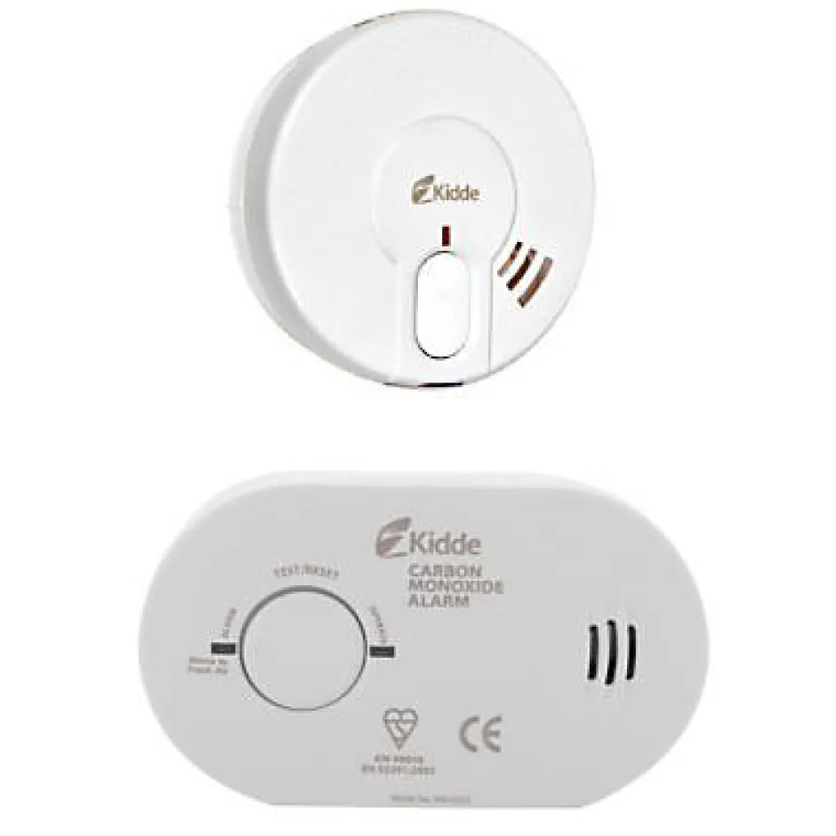Pack détecteur de fumée/monoxyde appartement-Kidde New