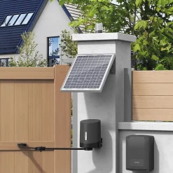Pack motorisation portail battant solaire et Visiophone sans fil 100% solaire^Avidsen Online