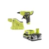 Pack Pistolet à colle 18V One+ RGLM18-0 - 1 Batterie 4.0Ah - 1 Chargeur rapide RC18120-140^Ryobi New
