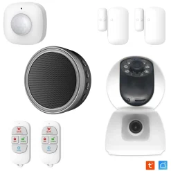 Pack Sécurité intérieure connectée Vidéosurveillance & Intrusion-Kyf Outlet