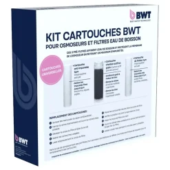 Pack Triplex Pour Filtres Eau De Boisson Et Osmoseurs Domestiques^BWT Outlet