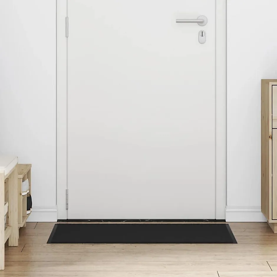 Paillasson noir 60x90 cm-Vidaxl Outlet
