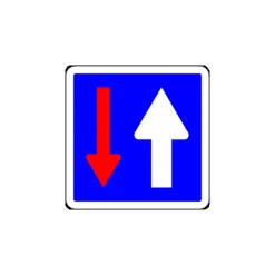 Panneau de signalisation CK18 - Circulation alternée^Nadia Signalisation Online