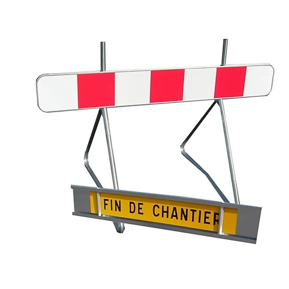 Panneau de signalisation K2 Fin de chantier-Nadia Signalisation Clearance