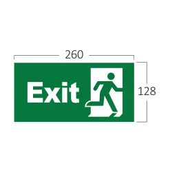 Panneau LED EXIT - Secours - 3W^Braytron Clearance