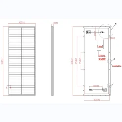 Panneau solaire Série Blackwell 85W-Galix Outlet