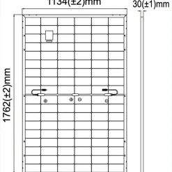 Panneau Solaire Topcon BIFACIAL N type 450W^Galix Clearance