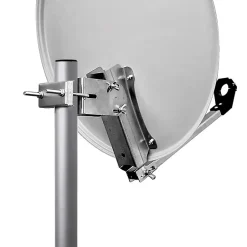 Parabole satellite acier 60cm avec Support LNB en Acier Galvanisé^Hdsat Hot
