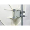 Parabole satellite fibre composite Blanche 85cm + BRIDES INOX Anti Corrosion-Hdsat Outlet