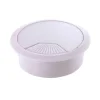 Passe câble plastique blanc Ø60 mm-Diall Discount