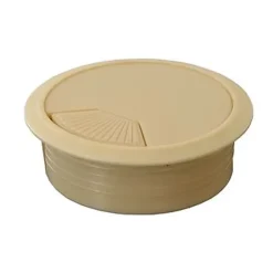 Passe câble plastique beige Ø60 mm-Diall Outlet