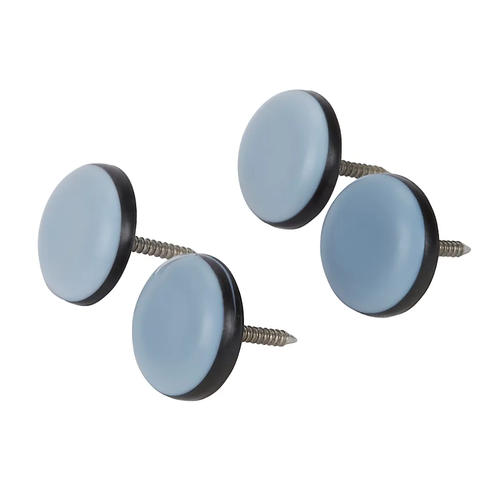 Patin à clouer 20 mm x 4, noir + bleu/gris^Diall Hot