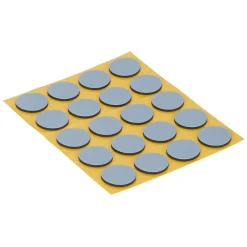 Patin auto-adhésifs 17 mm x 20, noir + gris/bleu^Diall Clearance