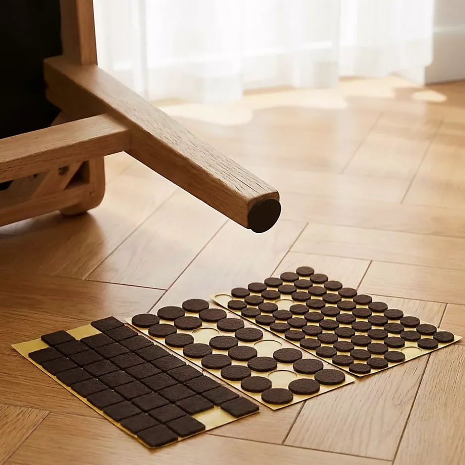 Patin en feutre auto-adhésifs x 120^Diall