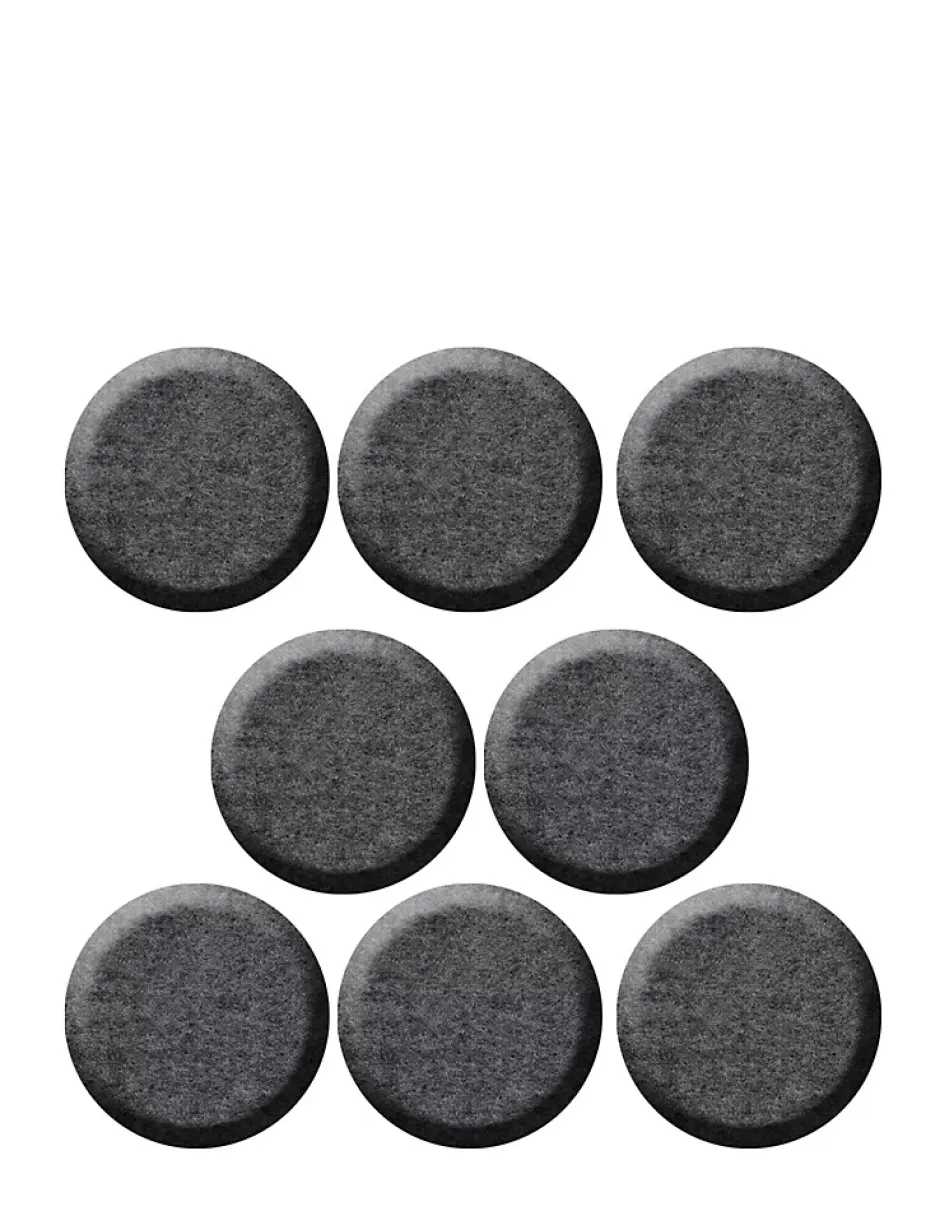 Patin en feutre bi-matière adhésif rond noir ø25 mm-Scotch Discount