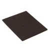 Patin en feutre marron 80 x 100 mm-Diall Hot