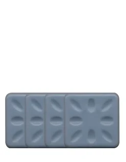 Patin glisseur adhésif carré gris ø40 mm^Scotch