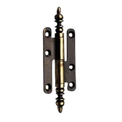 Paumelle à vase acier vieux laiton Diall 110 x 55 mm gauche-QCL Outlet