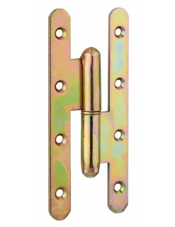 Paumelle de Paris porte d'entrée / d'intérieur, 140x55mm, acier, droite -^Thirard