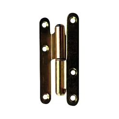 Paumelle droite bichromatée pour bâtiment 110 x 60 mm^QCL Online