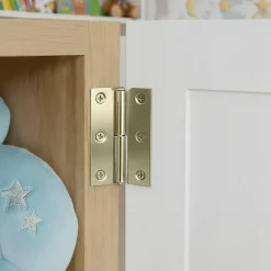 Paumelle nickelée 40 x 50 mm droite vendue par 2-QCL Outlet