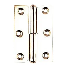 Paumelle nickelée 50 x 40 mm gauche vendue par 2-QCL Clearance