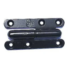 Paumelle noire ronde Afbat 80 x 45 mm droite^QCL Sale