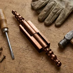 Paumelle universelle à vase acier 40 mm vendue par 2^Diall Hot