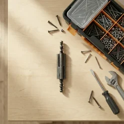 Paumelle universelle à vase fer 40 mm vendue par 2-Diall Best