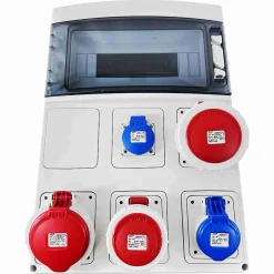 Pcsn12pt - Coffret Pour Prise étanche Ip65 - Prédécoupage 6 Prises - 1 Rangée De 12 Modules - Star-Ide Hot