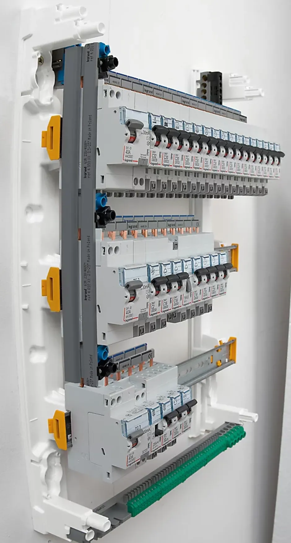 Peigne d'alimentation verticale 3 rangées-Legrand Clearance